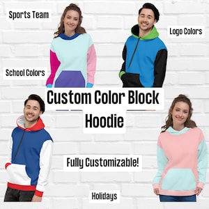 Fila color block hoodie clearance