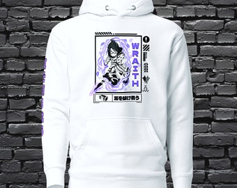 Anime Wraith Hoodie Manga-inspired Sweatshirt