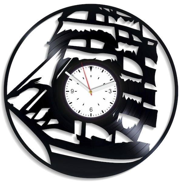 Large Ship Wall Clock Etsy Australia