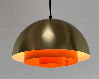 Vintage design hanging lamp Milieu by Jo Hammerborg for Fog & Morup Denmark