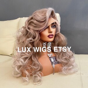 Lace front wigs etsy deals