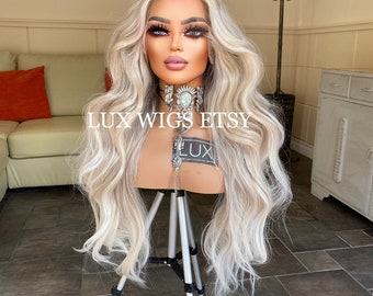 Lilabet. Blonde T-Part Lace Front Wig. 28 inches long Lace Front Wig. Barbie Inspired