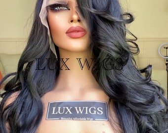 Storm. Black Lace Front Wig. Long Layers Wig. 30” black long wig. Thick black wig. Natural black wig. Luxury wigs