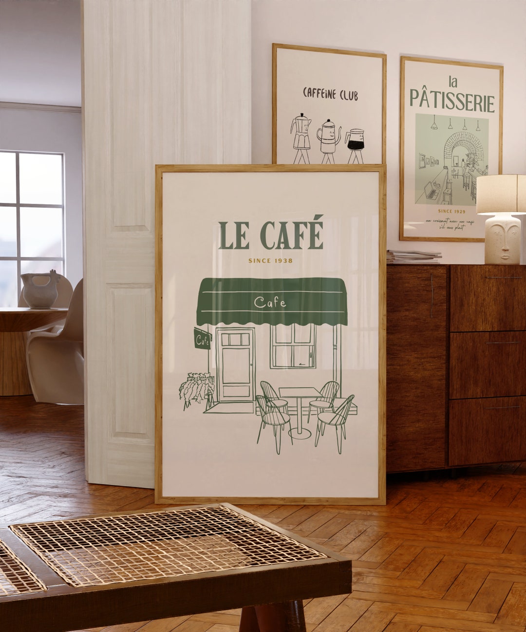 Nawrap Bedrucktes Geschirrtuch Aus Japan – 34,3 X 40,6 Cm, 6-lagig, Kaffee-Design