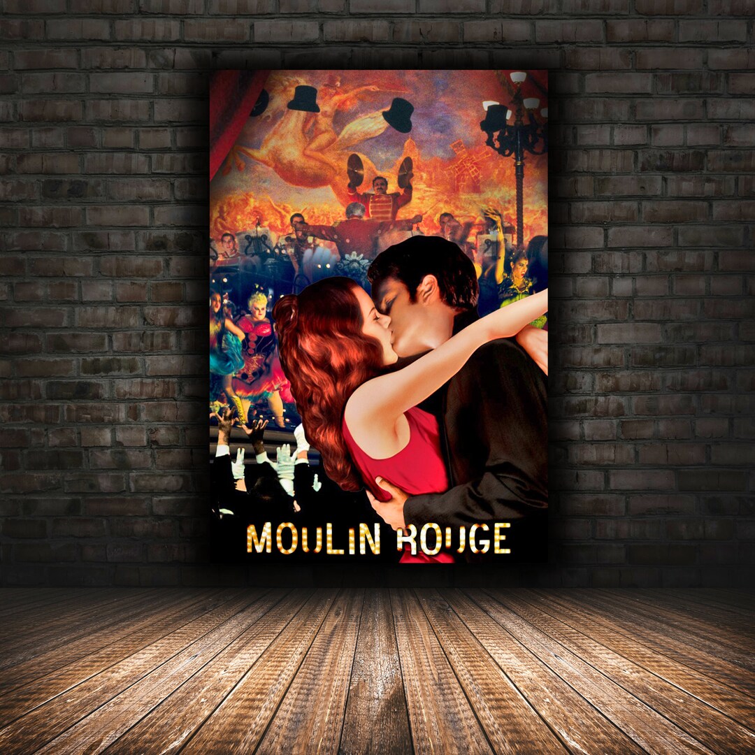 Moulin Rouge Poster Satine Wandkunst Leinwanddruck - Etsy.de