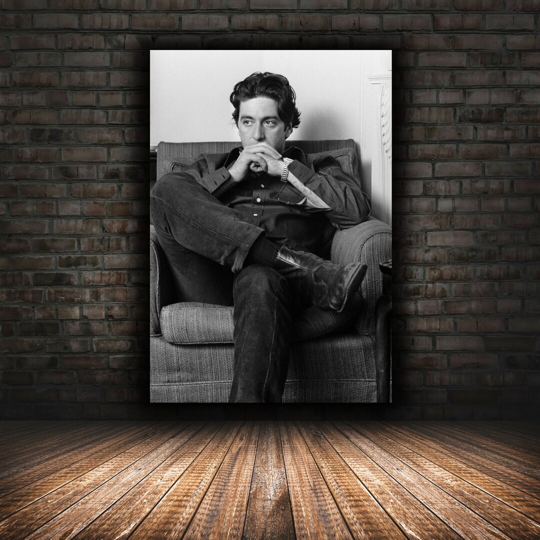 Al Pacino Canvas Poster Wall Art Wall Decor Canvas Print - Etsy