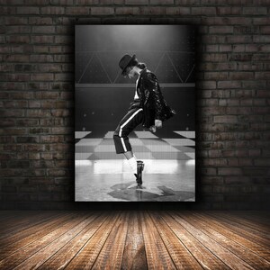 Michael Jackson Canvas Poster, Wall Art, Wall Decor, Canvas Print, Room Decor, Home Decor, Gift, Framed Option