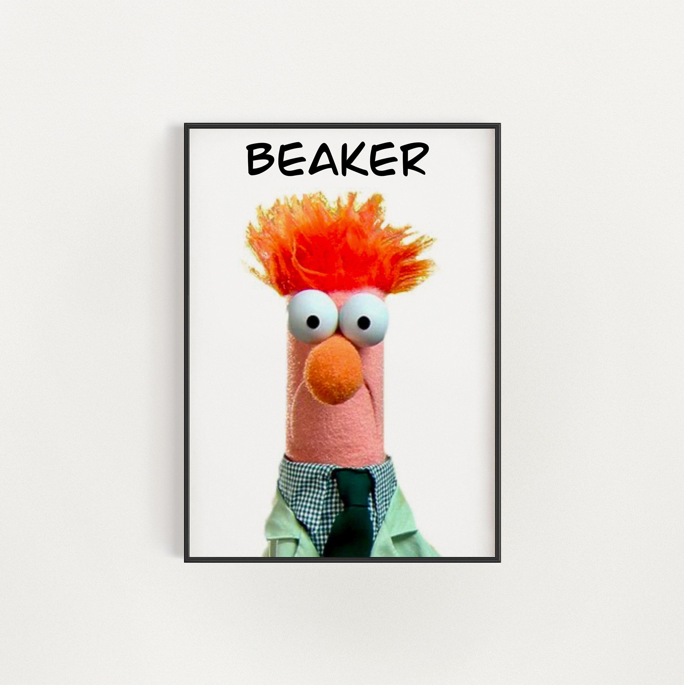 Beaker Meep Meep Meep Muppets Inspired Fake Album Artwork 