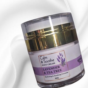 Calm & Soothe Foot Cream Lavender and Tea Tree – Hydrating and Soothing Formula