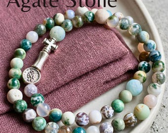 Gemstone Jewelry Spiritual Devotional Jewelry for Her Alternative Fashion Gift for Men Confirmation Sponsor Gift for Him Daily Wear Jewelry