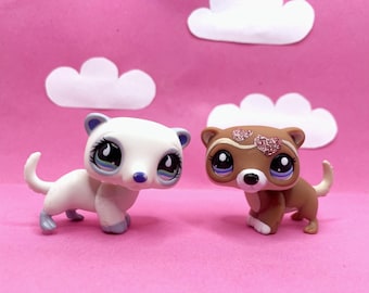 PICK A PET: LPS Littlest Pet Shop Authentic Ferret / Vintage Hasbro