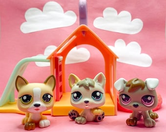 PETSHOP CHEVRE N°2533 + ACCESSOIRE D'ORIGINE Berry Pink Cream Rare Eye