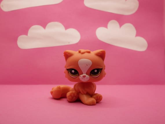 petshop authentic LPS chat Persian Cat Rare # 2100
