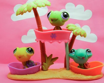 Littlest Pet Shop LPS Petriplets Triplet Squirrels 1882, 1883