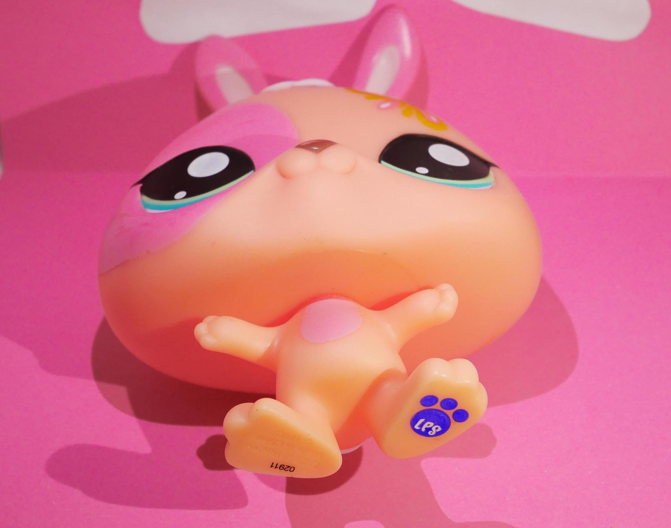 Lps Rabbit Numbers Littlest Pet Shop LPSO Com Design Pet Jumbo Big Rare Rabbit No #number ...
