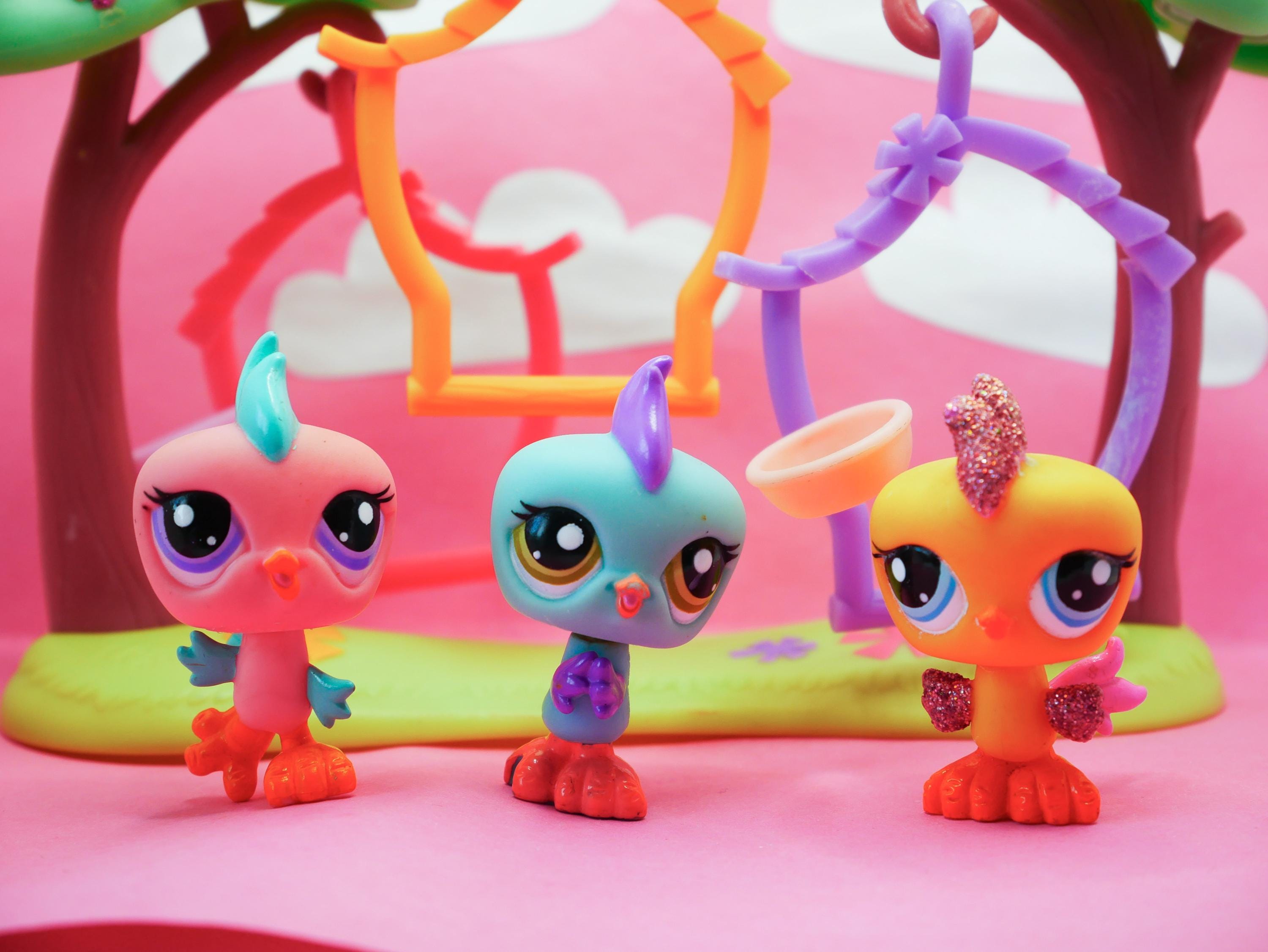 Littlest Pet Shop Birds Triplets Petriplets #2317 #2318 #2319 Set
