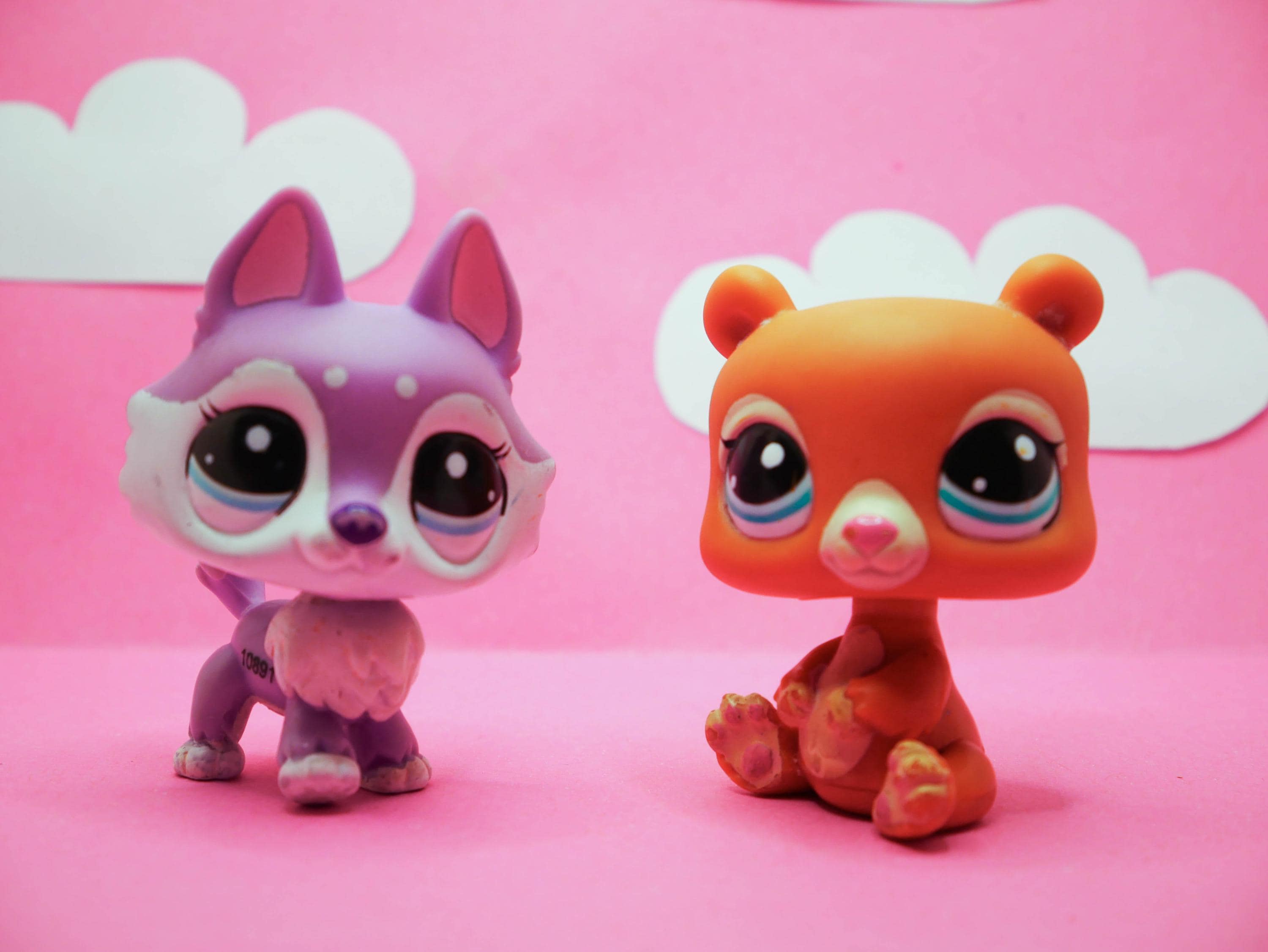 Littlest Pet Shop Blythe MOSCOU PetShop Husky + Ours # 2110