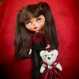 custom blythe doll ooak + extra gifts + extra hands + free shipping