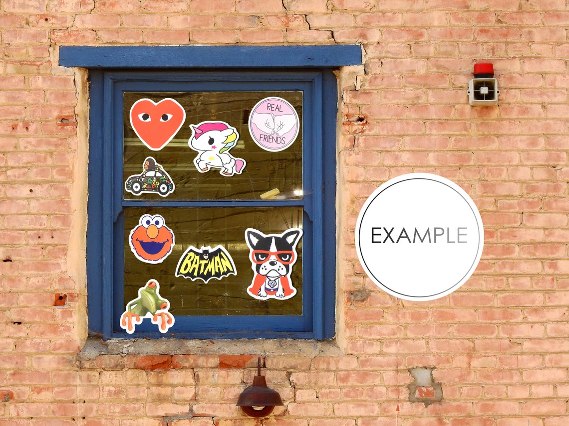 Window Mockup Window Sticker Mockup Vinyl Decal Mockup Etsy