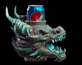Dragon Dice Tower Mug 3d Printing STL Files