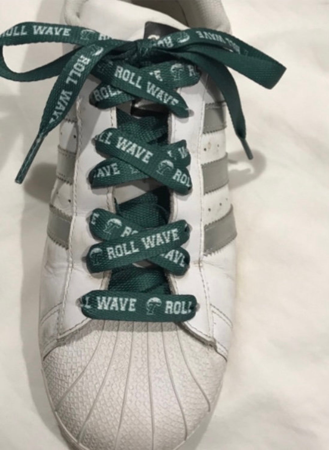 Tulane University Shoelaces, College Shoelaces, Tulane Accessory