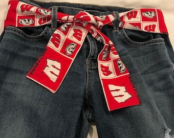 University of Wisconsin College Belt, Tailgate Belt, College Swag