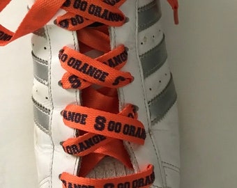 Syracuse University Shoelaces, College Shoelaces, Syracuse University Tailgating, Syracuse University Swag, Syracuse University Accessory