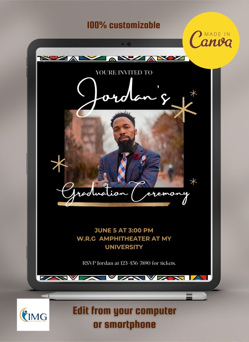 Graduation Announcement Evite, Electronic Graduation Party, Graduation