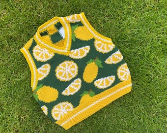 SQUEEZE ME Sweater Vest Knitting Pattern - Etsy