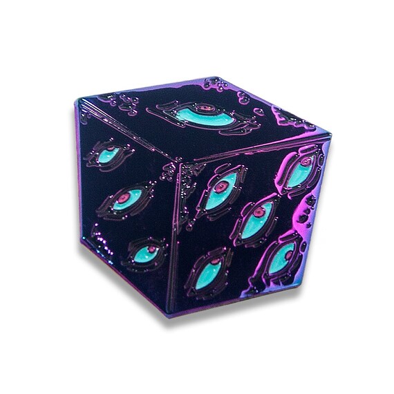 Jujutsu Kaisen Gojo Prison Realm Cube Oil Slick Enamel Pin Etsy Canada