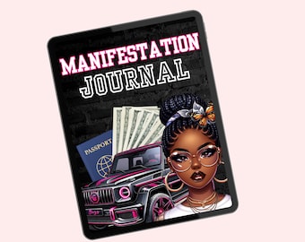 Digital planerare Black Girl Planner, Girl Boss Digital planerare, Goodnotes-planerare, Digital