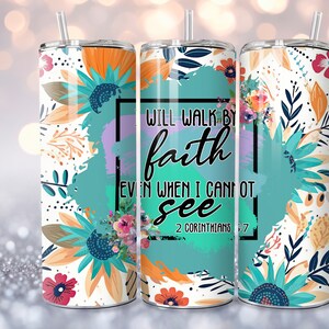 Christian Quotes Sublimation Tumbler PNG 20oz Skinny Tumbler Sublimation Melanin Strong Woman PNG Instant Download File Digital Download