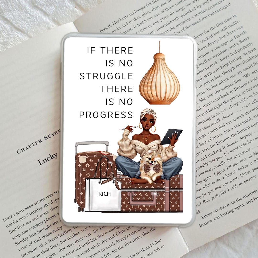 Printable Kindle Insert, Black Girl Kindle, Kindle Decoration - Etsy