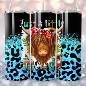 Färse Kuh Moody Motivation, Inspiration, Selbstliebe 20 Unzen Skinny Tumbler Sublimation Designs Tumble PNG Datei Digitaler Download