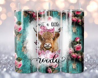 Heifer Cow Moody Motivation, Inspirational, Self Love 20oz Skinny Tumbler Sublimation Designs Tumbler PNG File Digital Download