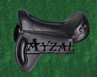 Lightweight Synthetic Endurance Horse Saddle Trail Riding Seat Size 16 To 18 Inch's