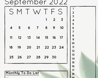 Daily Planner, Monthly Planner, Weekly Planner, Printable Planner Set, Daily Organization, Planner Inserts, Weekly Agenda, Printable Agenda