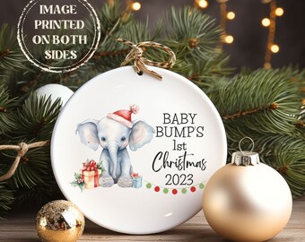 Expecting parents christmas ornament 2025