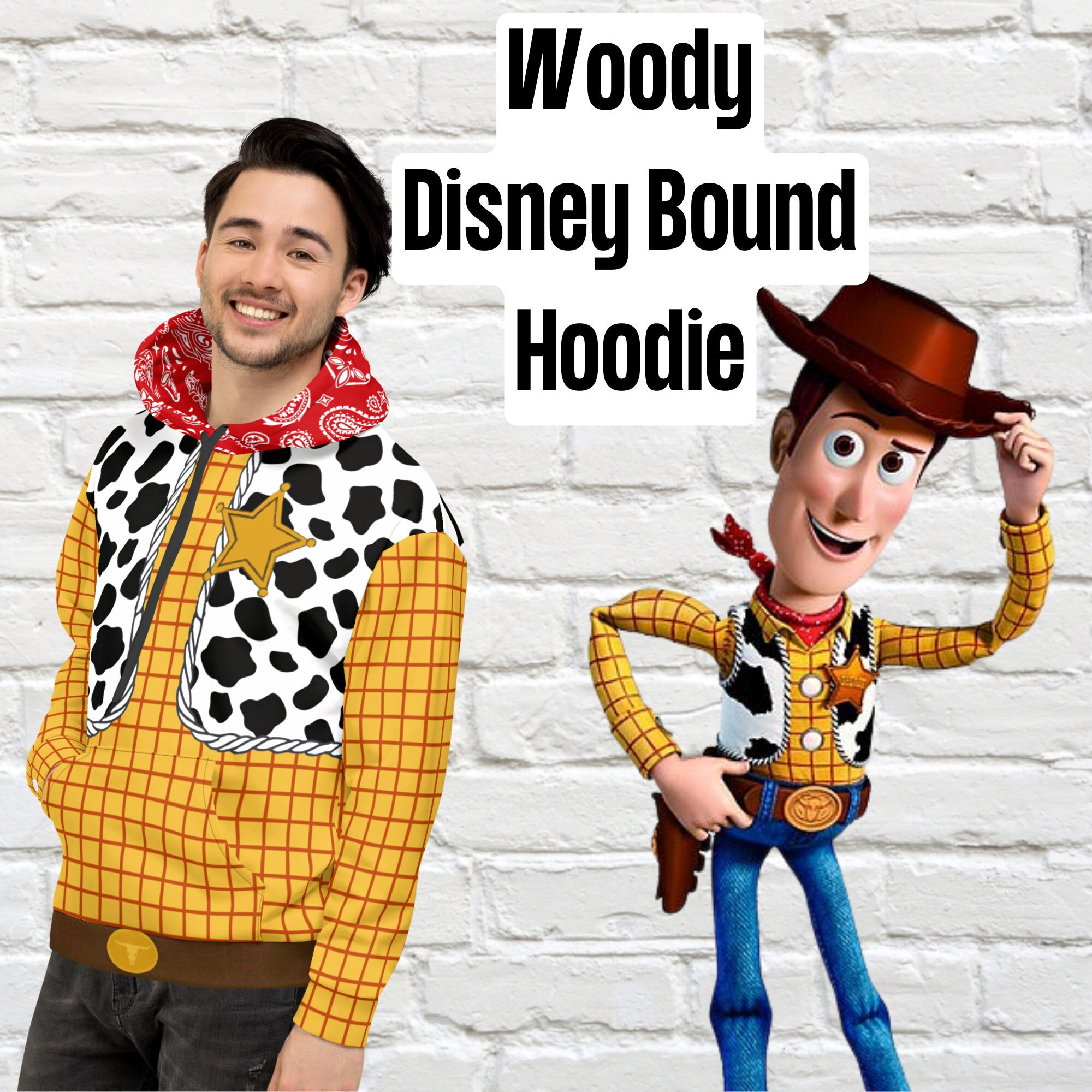 Disney store top woody hoodie