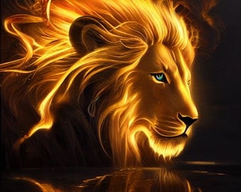 Golden Lion Lake High Resolution Digital Download