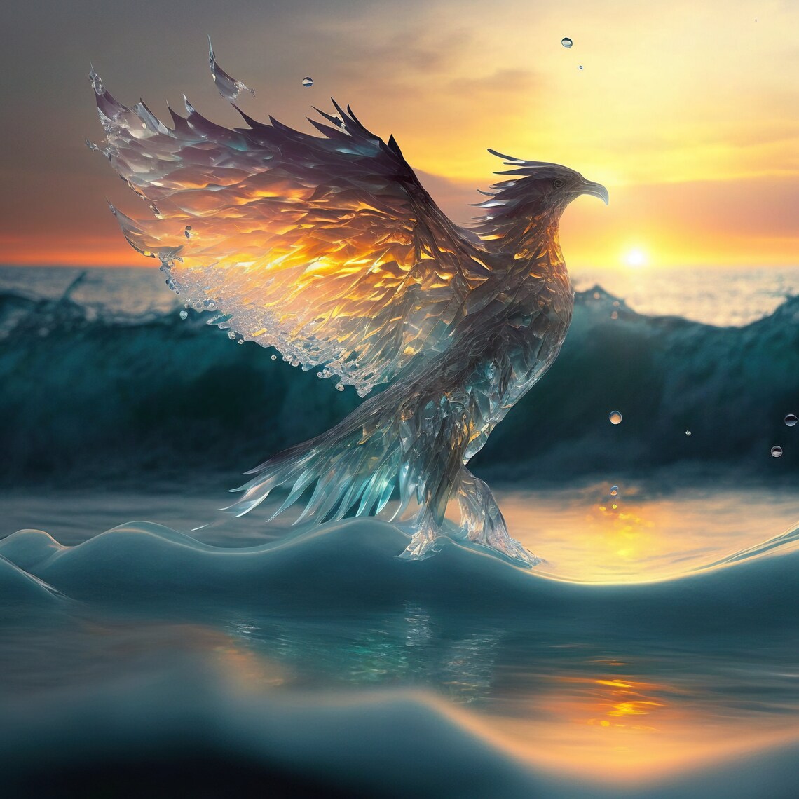 Crystal Phoenix Download, Crystal Phoenix Instant Downloadable