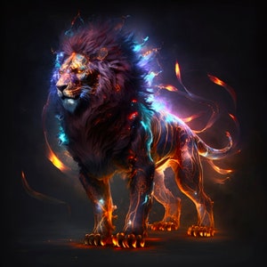 Energy Lions High Resolution Digital Download