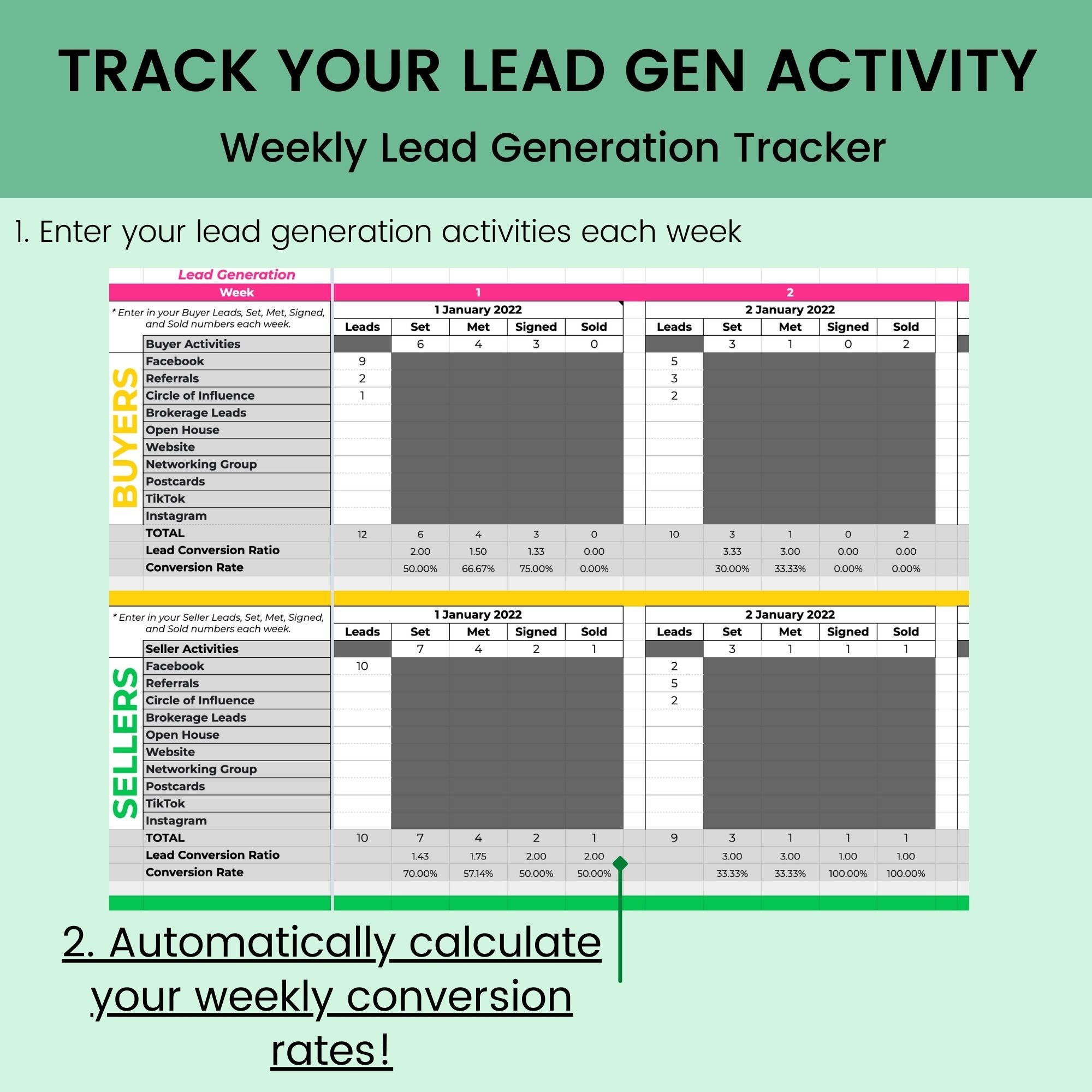 Real Estate Lead Tracker Real Estate Agent Lead Generation
