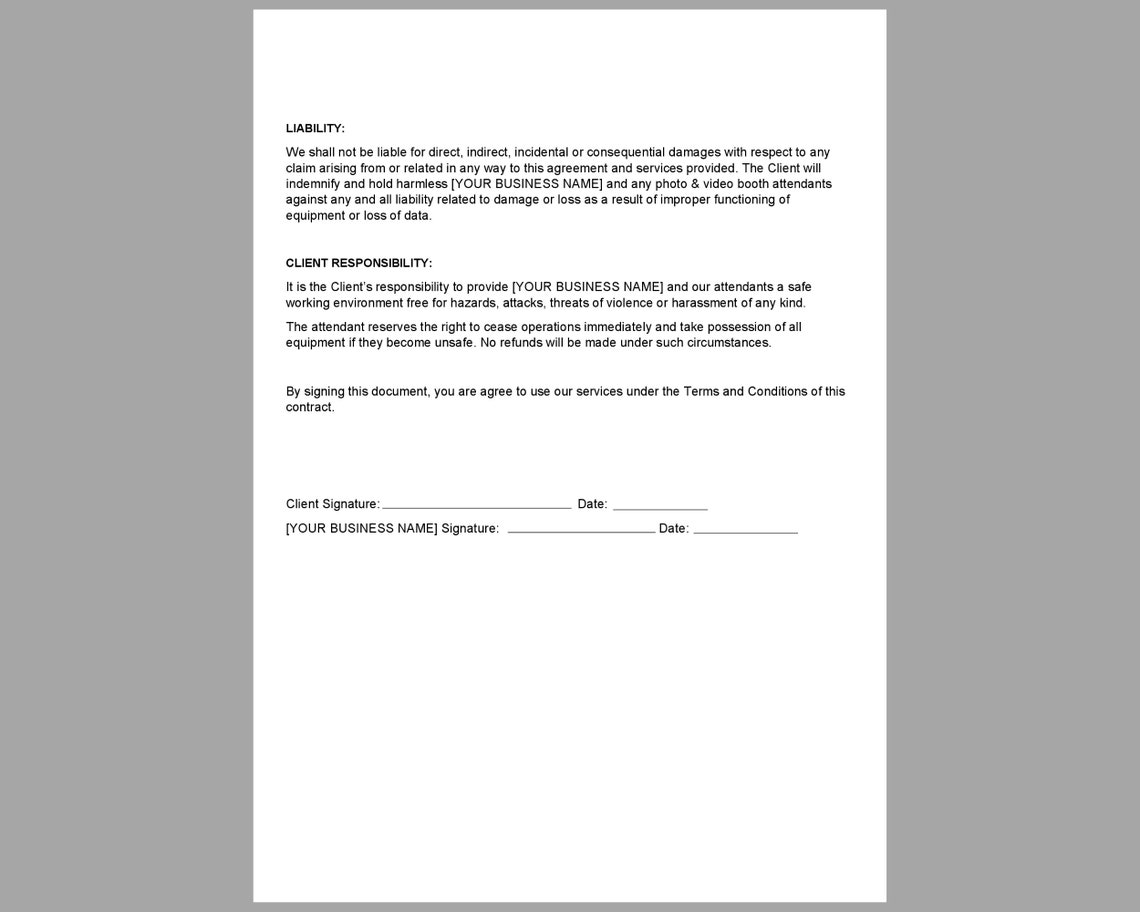 360 Photo Booth Contract Template 360 Photo And Video Booth Etsy custom-360-photo-booth-and-photo-template-service-edit-premade-etsy