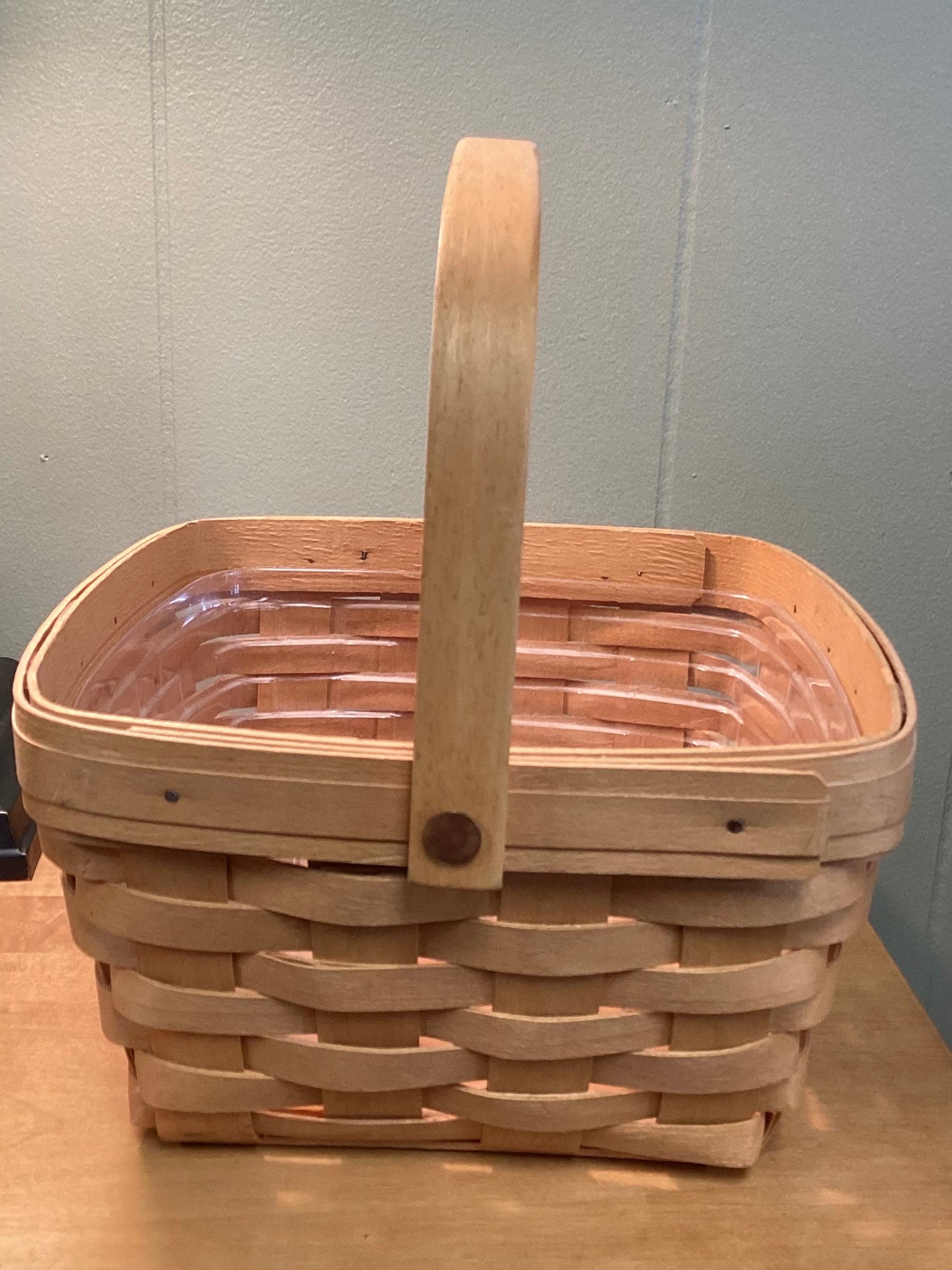 Longaberger Large Berry Basket With Handle Etsy