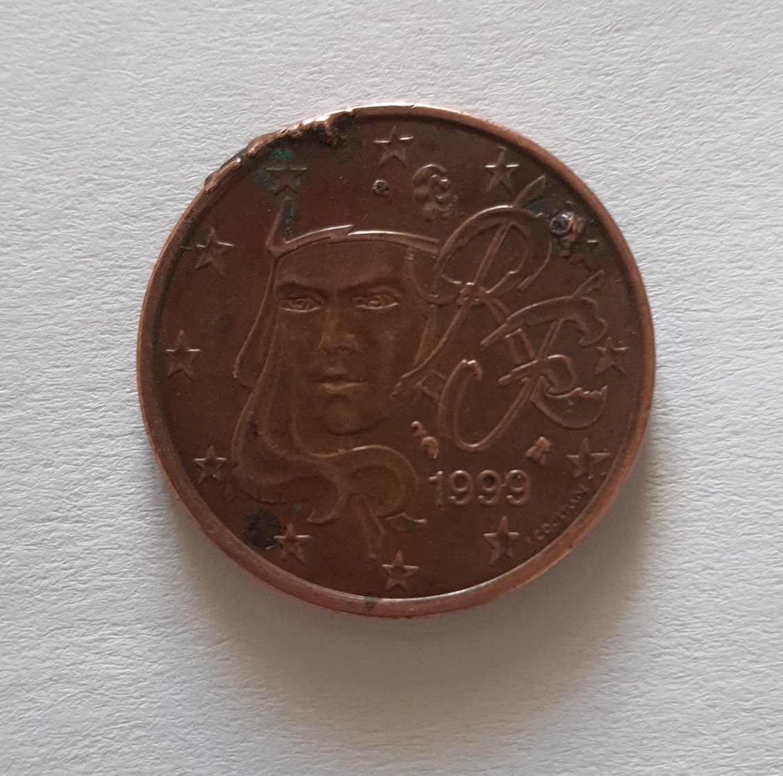Piece 5 Centimes Rare