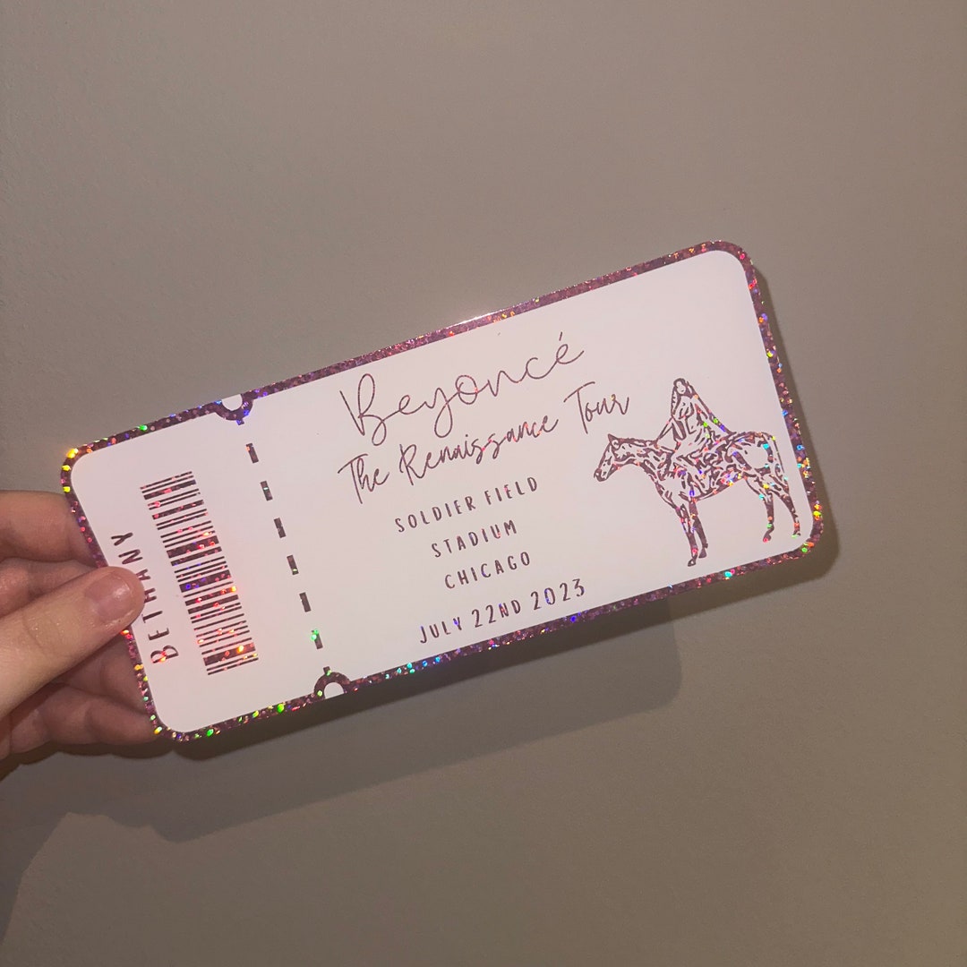 Beyoncé Beyonces Renaissance Beyoncé Ticket Renaissance Etsy