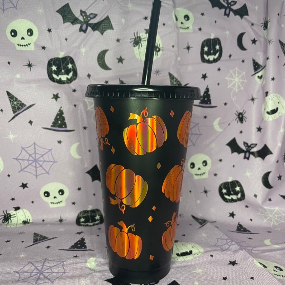Halloween Cup Halloween Cold Cup Halloween Starbucks Cup Etsy.de