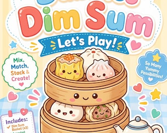 50 Cute Dim Sum Clipart SVG PNG Bundle Kawaii Chinese Food Stickers Graphics Chibi Dumpling Bao Bun Yum Cha Clip Art for Cricut Planner