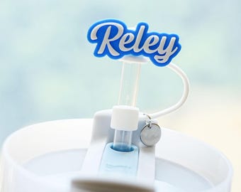 Personlized Name Straw Topper for Stanley Cup, Customized Straw topper, Tumbler accessories, Cup Accessories，Perfect  Gift for Friends